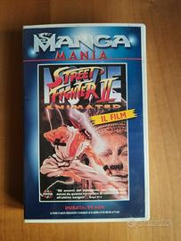 VHS film anime Street Fighter 2 manga games movie