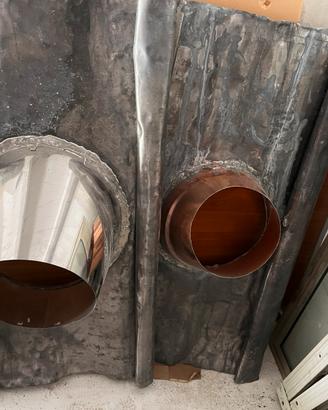 Faldale / conversa camino tubi acciaio inox