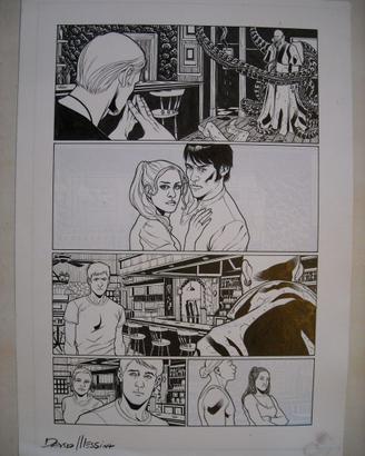 Tavola Originale David Messina Autografata 4 pag18