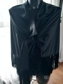 Scialle in maglia di seta