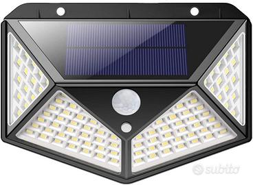 Lampada Solare da Esterno 100 Led