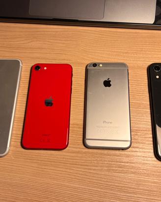 Lotto 4 iPhone (XR, 7 Plus, SE, 6)