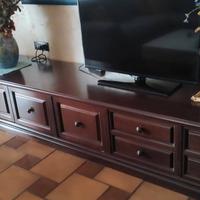 Credenza soggiorno legno massello anno 1984