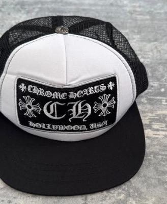 cappello nero Chrome hearts