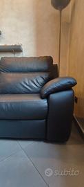 Divano relax Poltrone e Sofà vera pelle