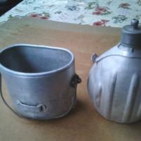 borraccia e gavetta