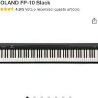 ROLAND  FP10 PIANOFORTE DIGITALE 88