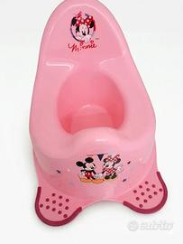 Vasino Primi Passi Disney Minnie Mouse + riduttore