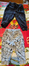 2 pantaloni fagottino 