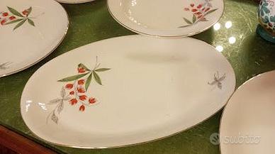 SERVIZIO PIATTI PORCELLANA BAVARESE