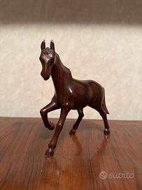 Statuetta di cavallo vintage