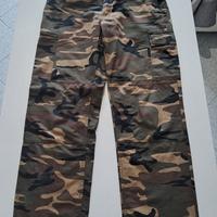 Pantalone Cargo Mimetico Woodland (x2)