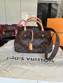 LOUIS VUITTON BORSA MOINTAGNE IN PELLE