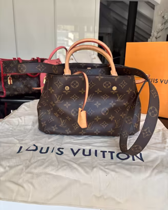 LOUIS VUITTON BORSA MOINTAGNE IN PELLE