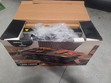 Piastra cottura elettrica 3 in 1