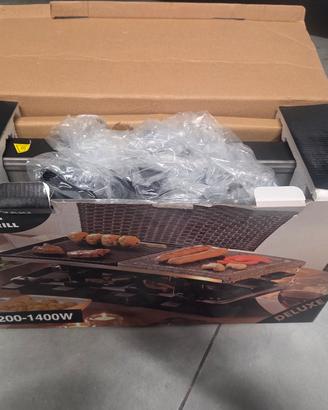 Piastra cottura elettrica 3 in 1