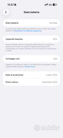 IPhone 16 Pro Max 256GB titanio bianco