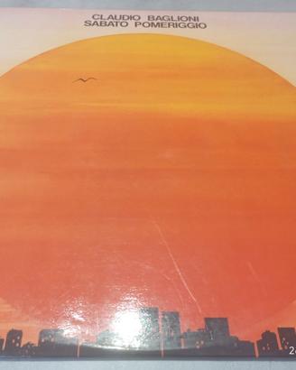 Vinile Claudio Baglioni Sabato Pomeriggio RCA