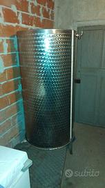 Cisterna acciaio inox 400 litri