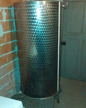 Cisterna acciaio inox 400 litri
