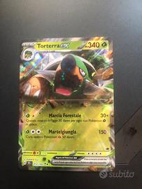 “ Torterra ex”12/162 doppia rara in italiano