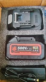 Kit batterie e caricabatterie compatibile Makita 