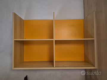 Mensola/libreria coppia