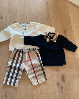 Abbigliamento bimba e bimbo Gucci e burberry