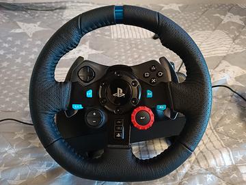 Volante Logitech G29 con pedali + cambio manuale 