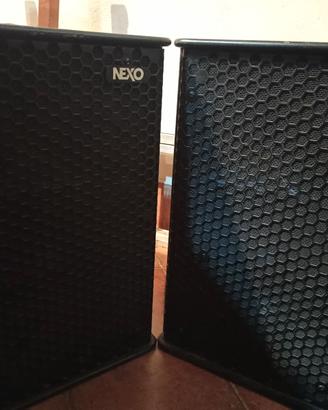 Coppia bass Nexo e coppia casse Verse