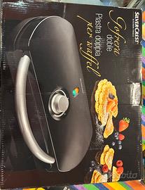 Piastra doppia per waffel