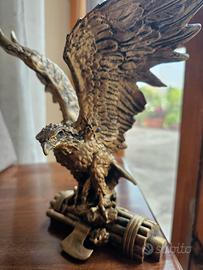 busto aquila littoria in resina