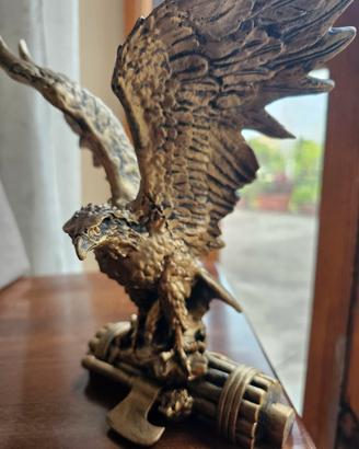 busto aquila littoria in resina