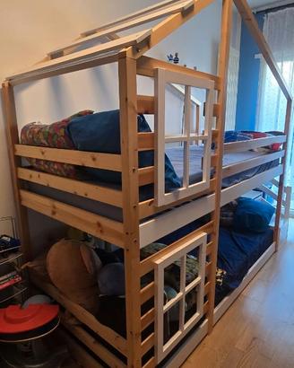 Letto a castello per bambini 