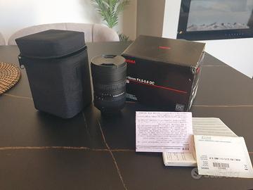 obiettivo sigma 8-16 per nikon