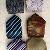 Lotto 6 Cravatte Vintage