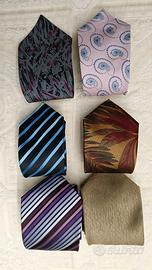 Lotto 6 Cravatte Vintage