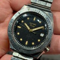 Orologio subacqueo vintage Guymo cassa Monnin Mrp