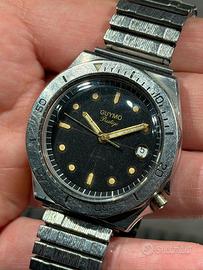 Orologio subacqueo vintage Guymo cassa Monnin Mrp