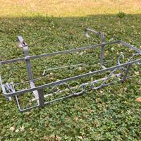 3 Portavasi da balcone- in ferro battuto