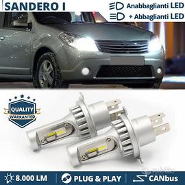 LAMPADE LED H4 per Dacia SANDERO I STEPWAY 6500K