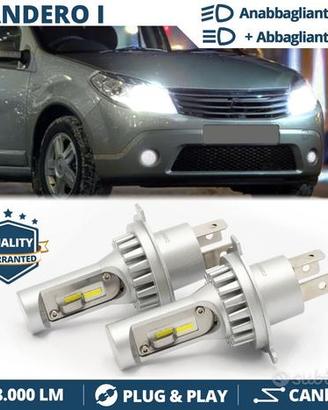 LAMPADE LED H4 per Dacia SANDERO I STEPWAY 6500K