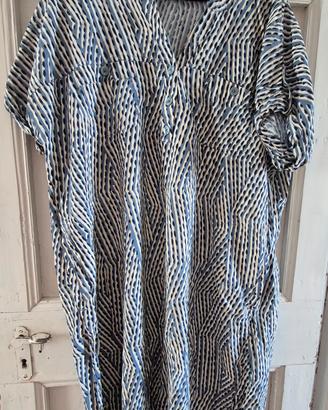 vestito lungo a fantasia 