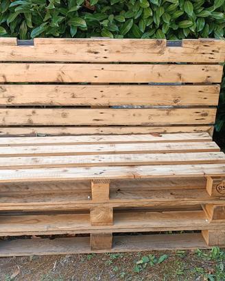 Panchina stile rustico in pallet