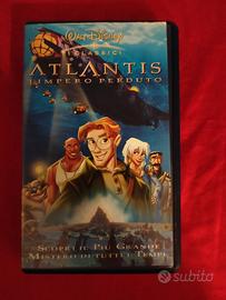 videocassetta VHS originale Disney "Atlantis"