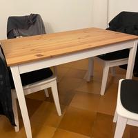 Set tavolo * 4 sedie Ikea