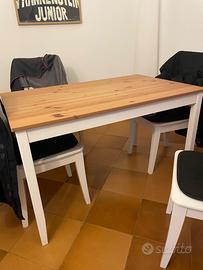 Set tavolo * 4 sedie Ikea