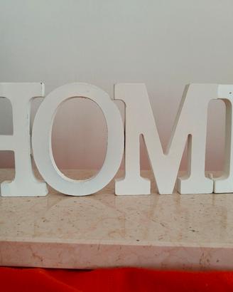 Scritta decorativa