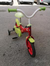 bici con rotelle unisex 