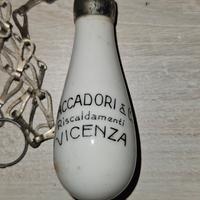 pomello con catena in ceramica pubblicitario 